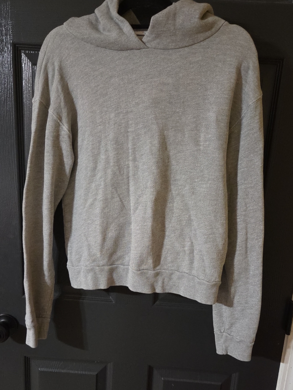 perfectwhitetee Gray Pullover Hooded Sweatshirt